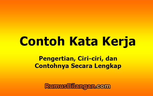 Detail Contoh Kalimat Verba Nomer 33