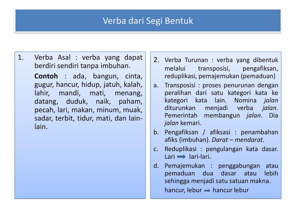 Detail Contoh Kalimat Verba Nomer 52