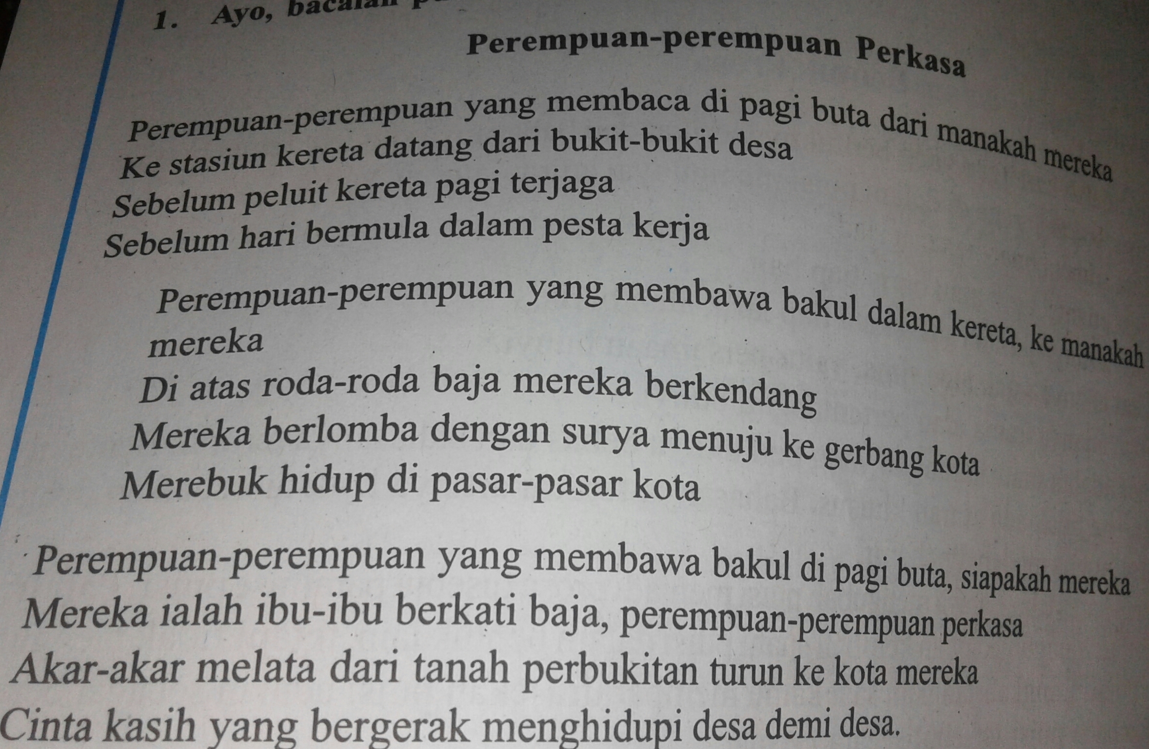 Detail Contoh Karangan Prosa Nomer 6