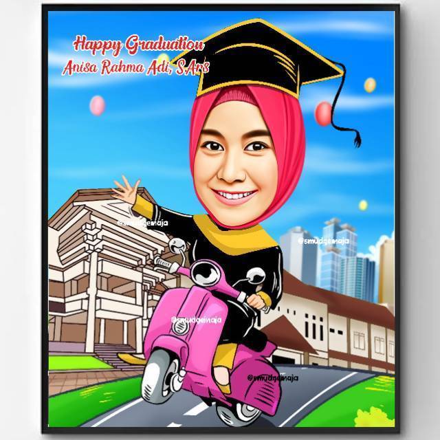 Detail Contoh Karikatur Wisuda Nomer 6