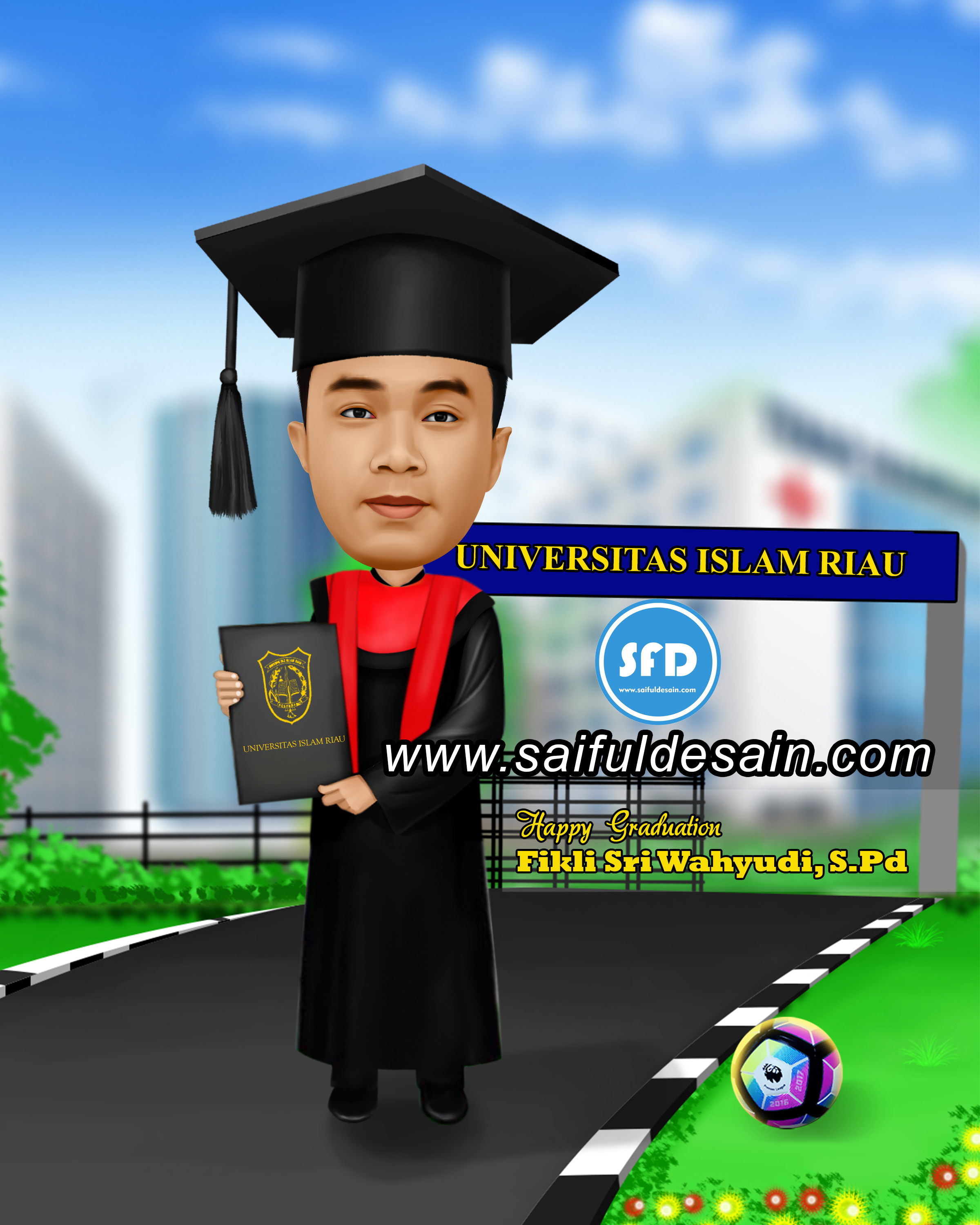 Detail Contoh Karikatur Wisuda Nomer 8