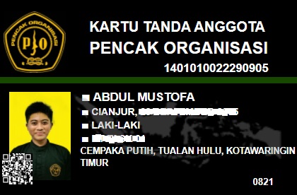 Detail Contoh Kartu Anggota Organisasi Nomer 48