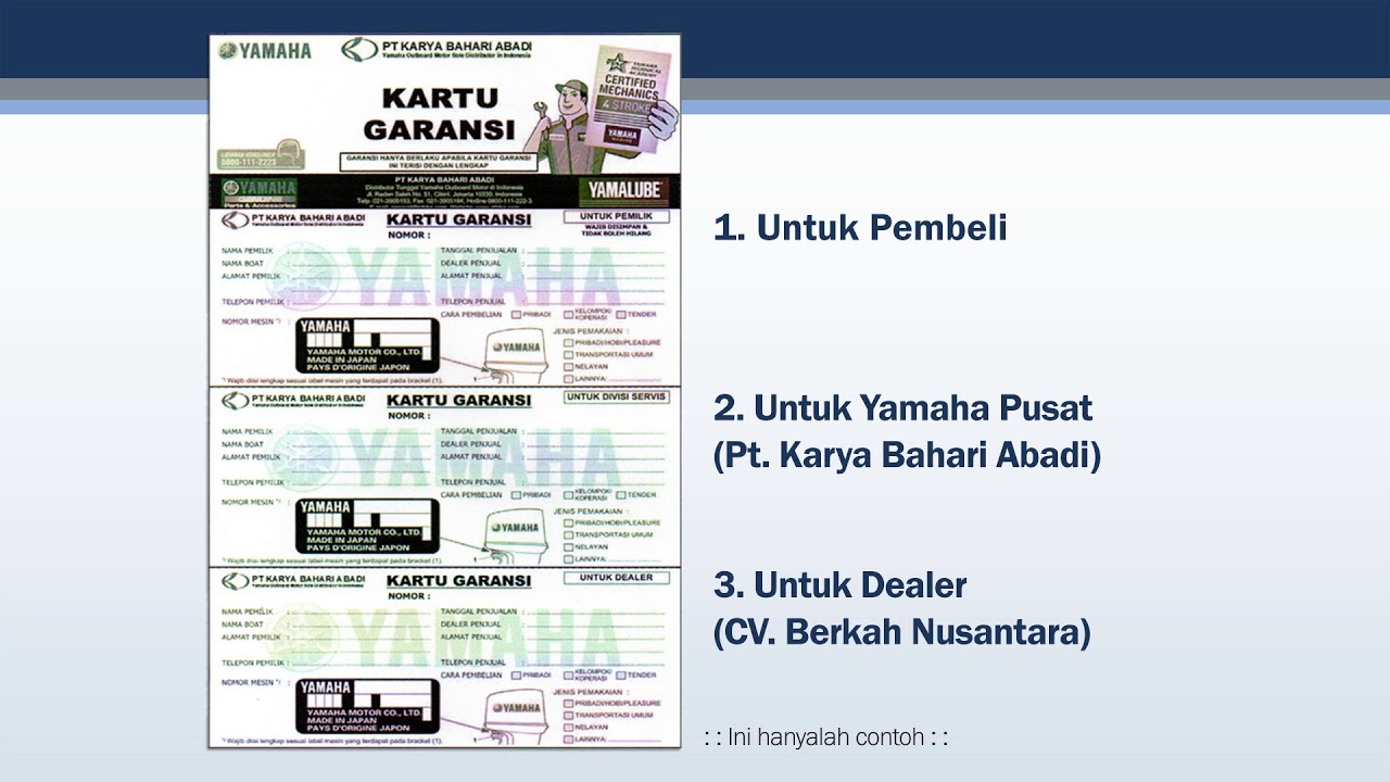 Detail Contoh Kartu Garansi Nomer 42