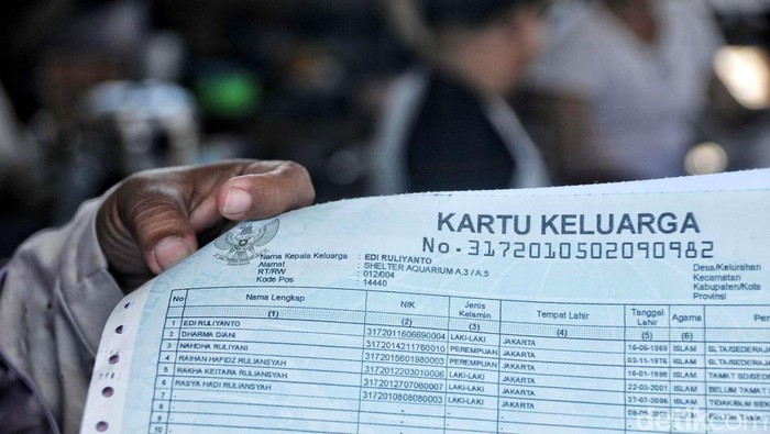 Detail Contoh Kartu Keluarga Nomer 21