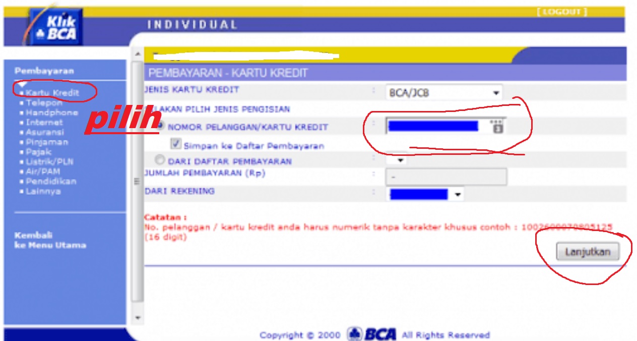 Detail Contoh Kartu Kredit Bca Nomer 39