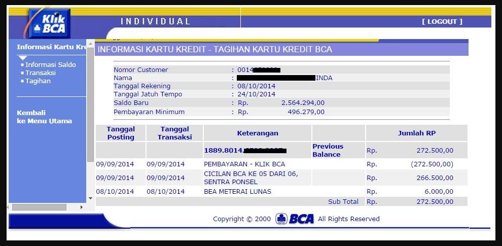 Detail Contoh Kartu Kredit Bca Nomer 44