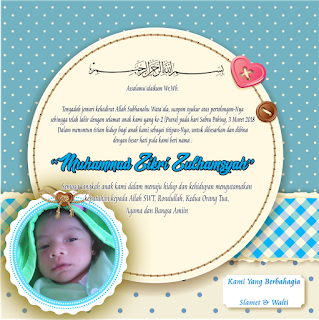 Detail Contoh Kartu Nama Buat Syukuran Bayi Nomer 55