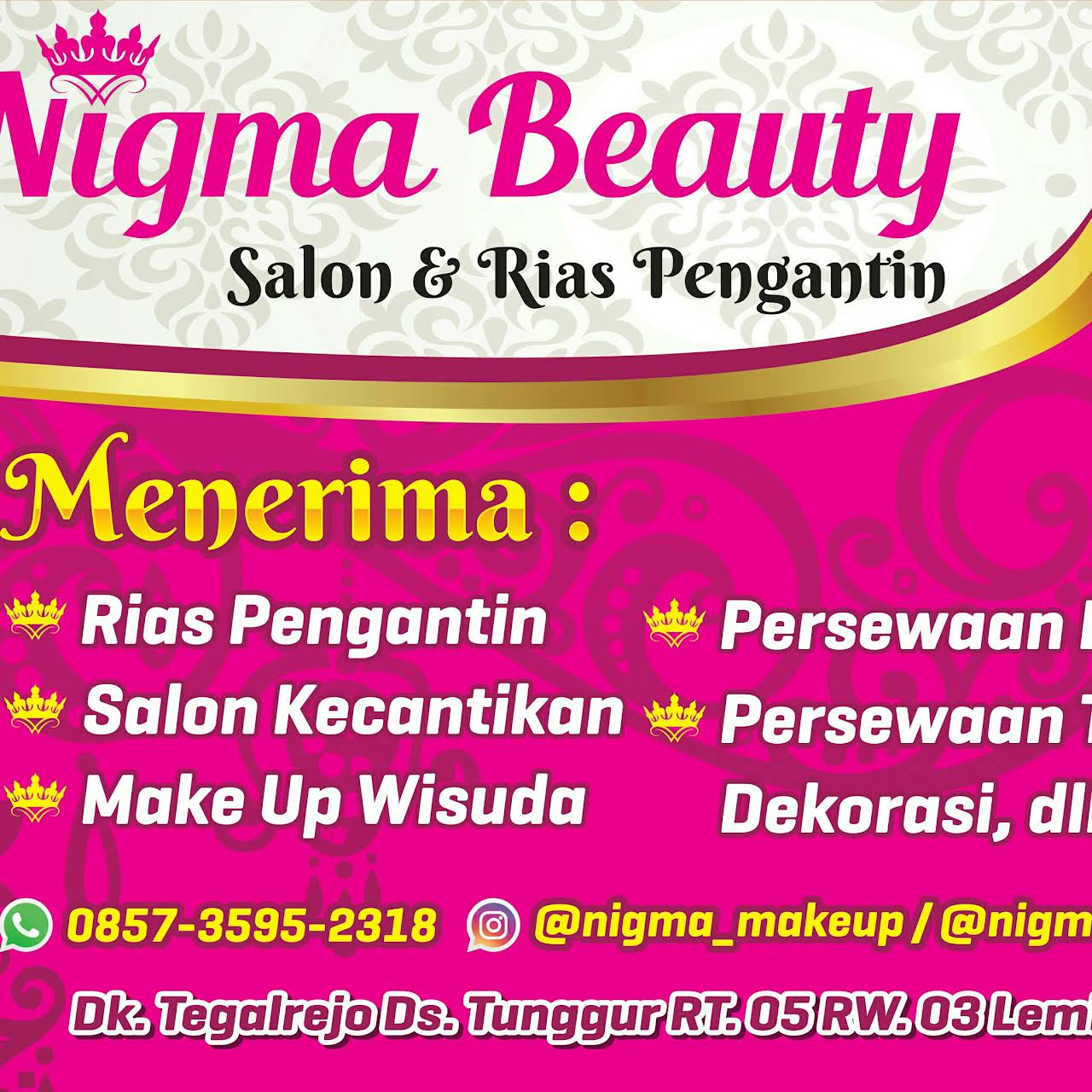 Detail Contoh Kartu Nama Salon Nomer 42