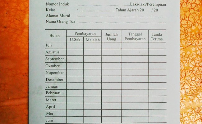 Detail Contoh Kartu Paket Lebaran Harian Nomer 21