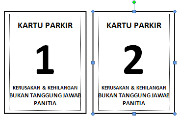 Detail Contoh Kartu Parkir Nomer 10