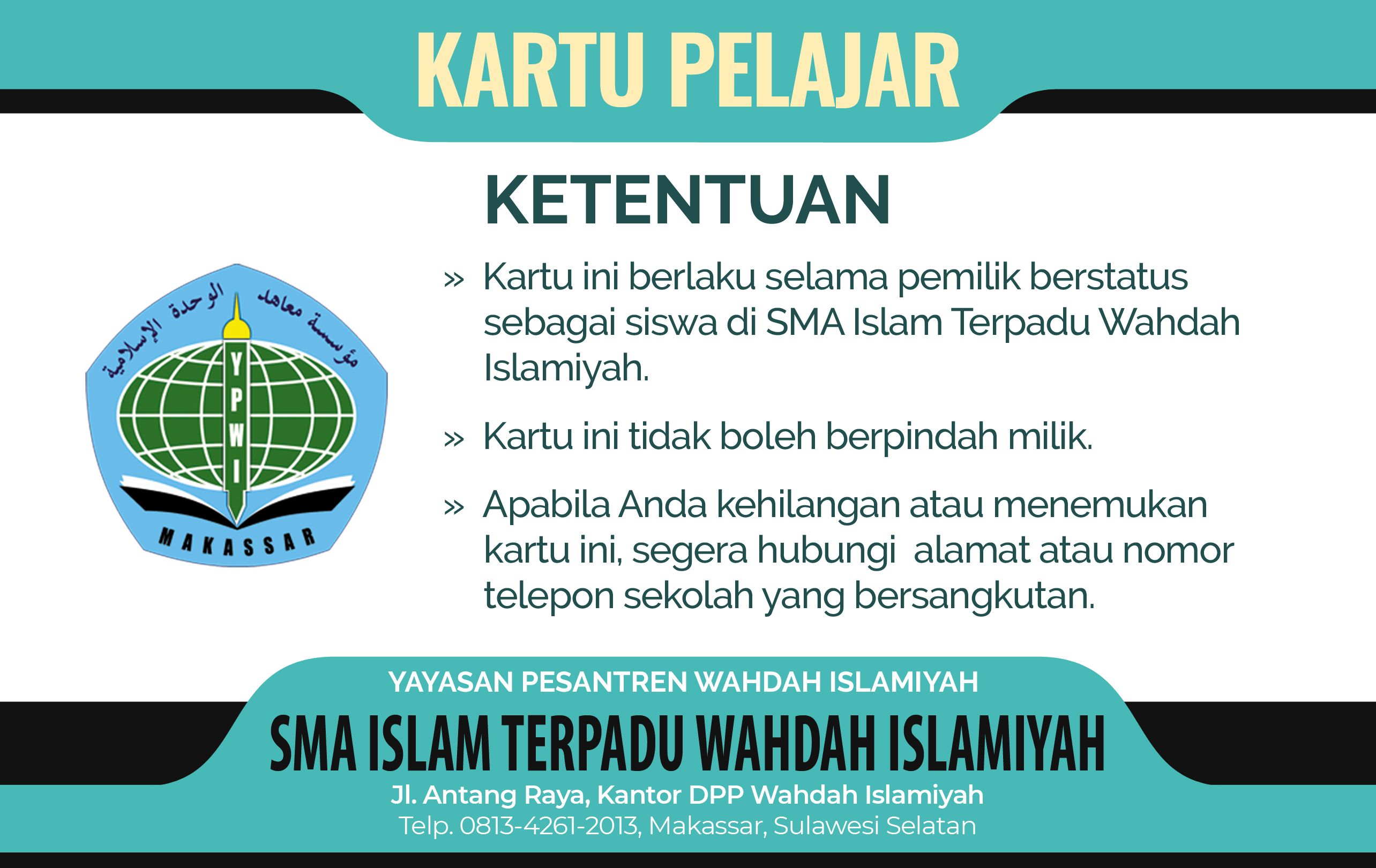 Detail Contoh Kartu Pelajar Nomer 43