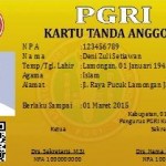 Detail Contoh Kartu Pgri Nomer 42