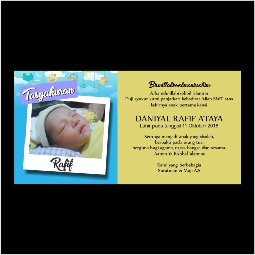 Detail Contoh Kartu Syukuran Bayi Nomer 31