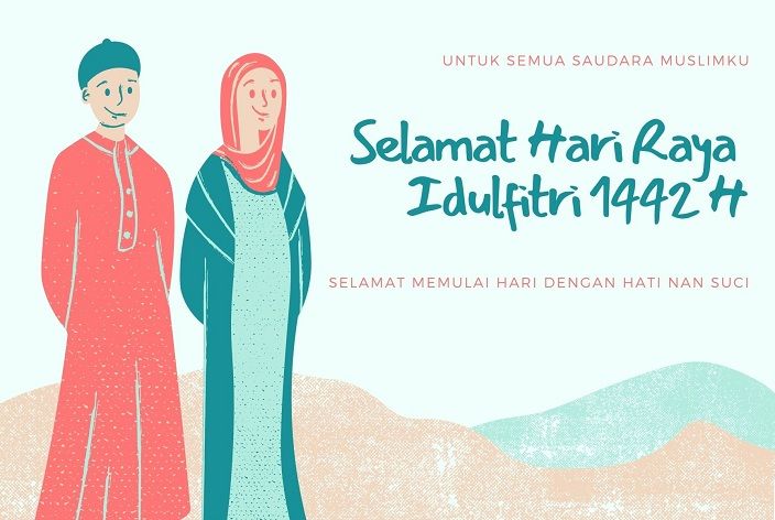 Detail Contoh Kartu Ucapan Selamat Idul Fitri Nomer 7