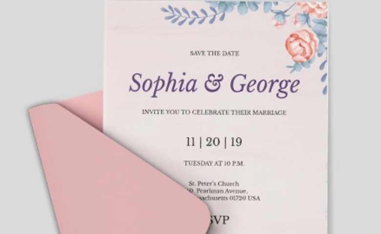 Detail Contoh Kartu Undangan Pernikahan Nomer 14