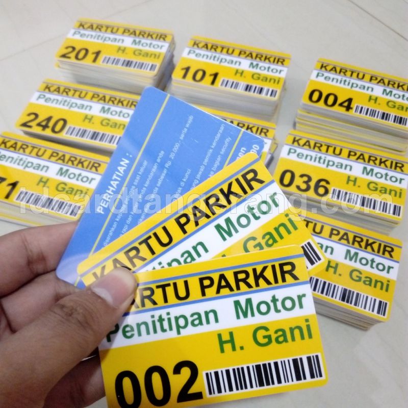 Detail Contoh Kartu Valet Parking Nomer 34