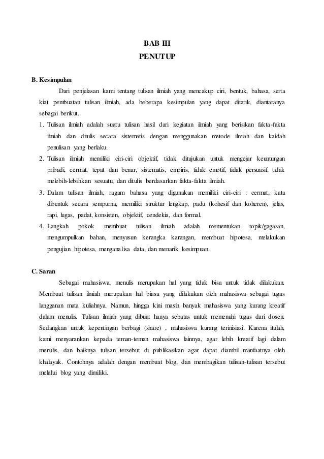 Detail Contoh Karya Ilmiah Semi Formal Tentang Pendidikan Nomer 10