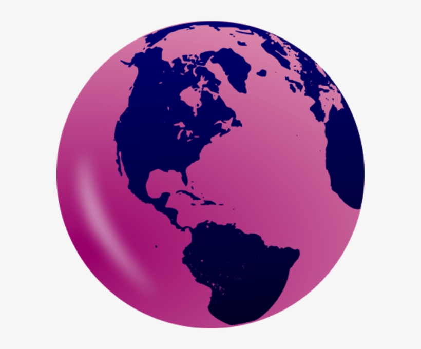 Detail Globe Purple Nomer 3