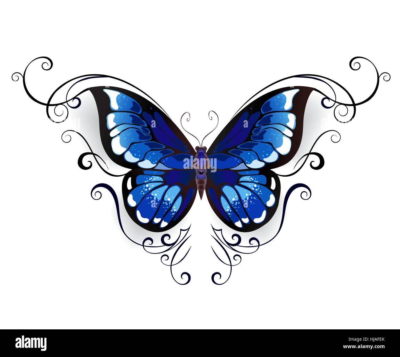 Detail Schmetterling Tattoo Mandala Nomer 18