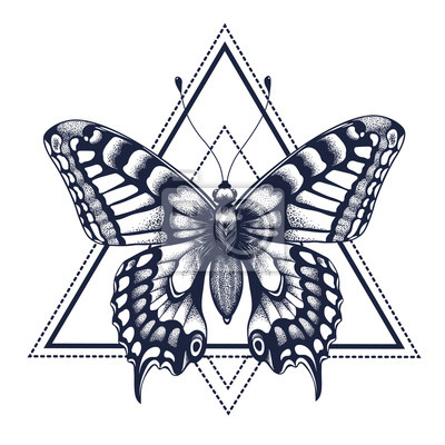 Detail Schmetterling Tattoo Mandala Nomer 24