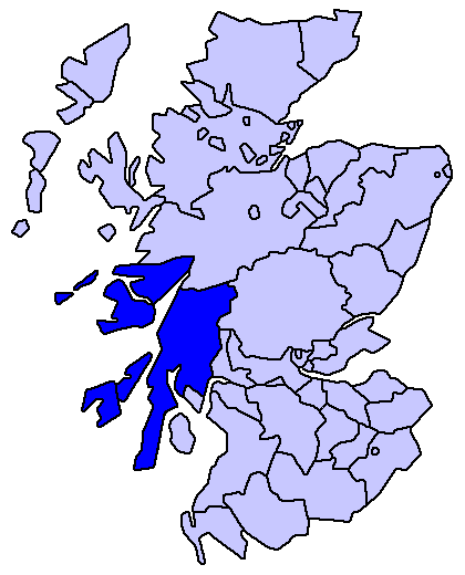 Detail Schottland Regionen Karte Nomer 10