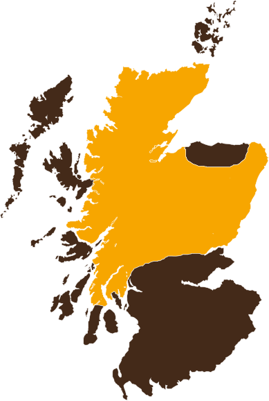 Detail Schottland Regionen Karte Nomer 5