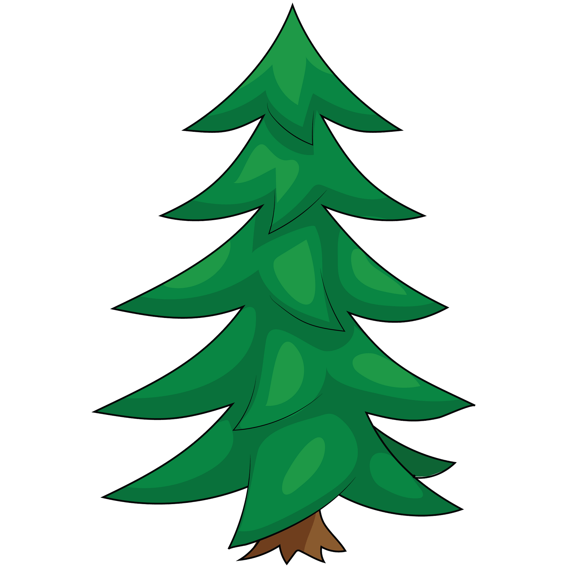 Detail Weihnachtsbaum Clipart Kostenlos Nomer 20