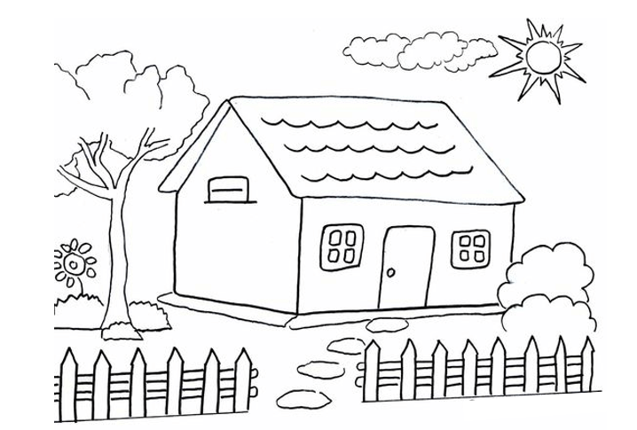 Detail Gambar Ilustrasi Rumah Sederhana Nomer 14