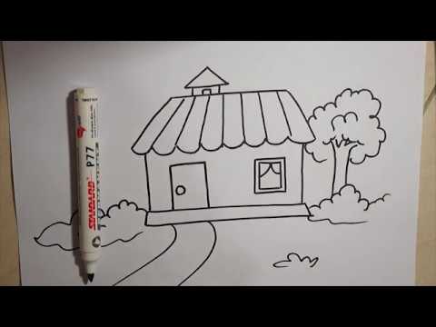 Detail Gambar Ilustrasi Rumah Sederhana Nomer 24