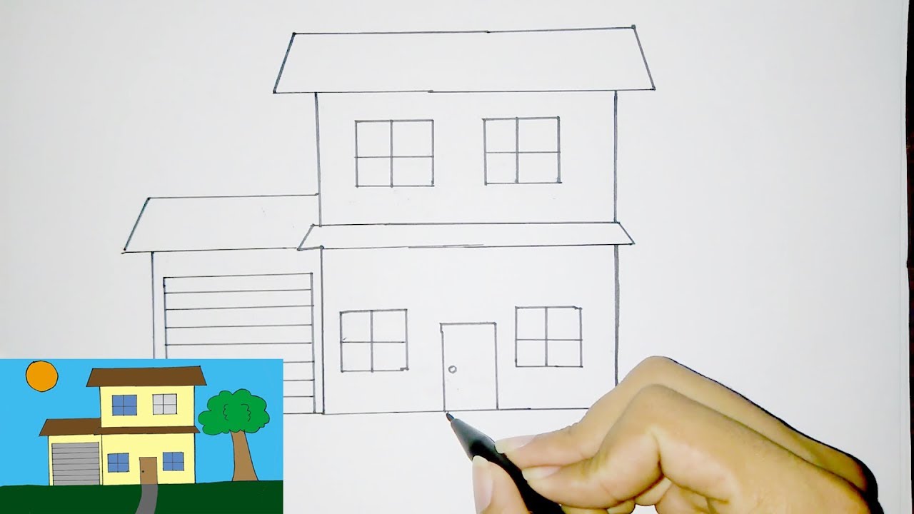 Detail Gambar Ilustrasi Rumah Sederhana Nomer 5