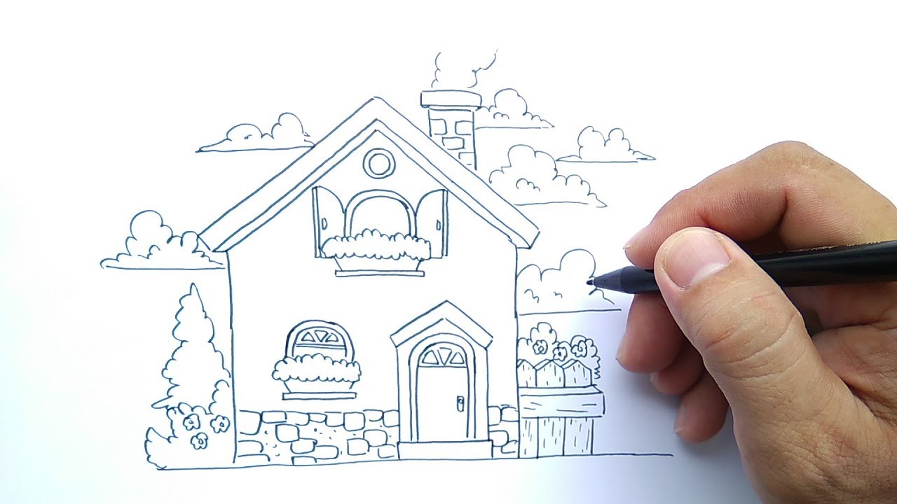 Detail Gambar Ilustrasi Rumah Sederhana Nomer 51