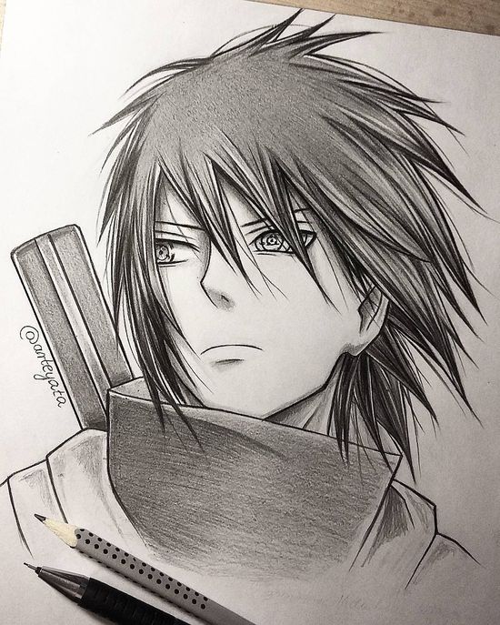 Gambar Ilustrasi Sasuke - KibrisPDR