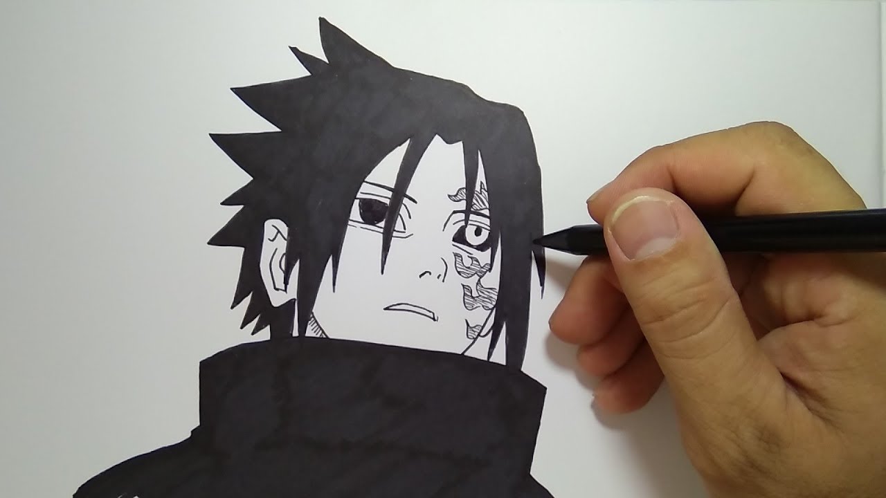 Detail Gambar Ilustrasi Sasuke Nomer 45