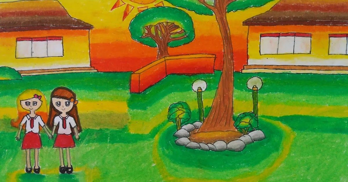 Detail Gambar Ilustrasi Sekolah Nomer 15