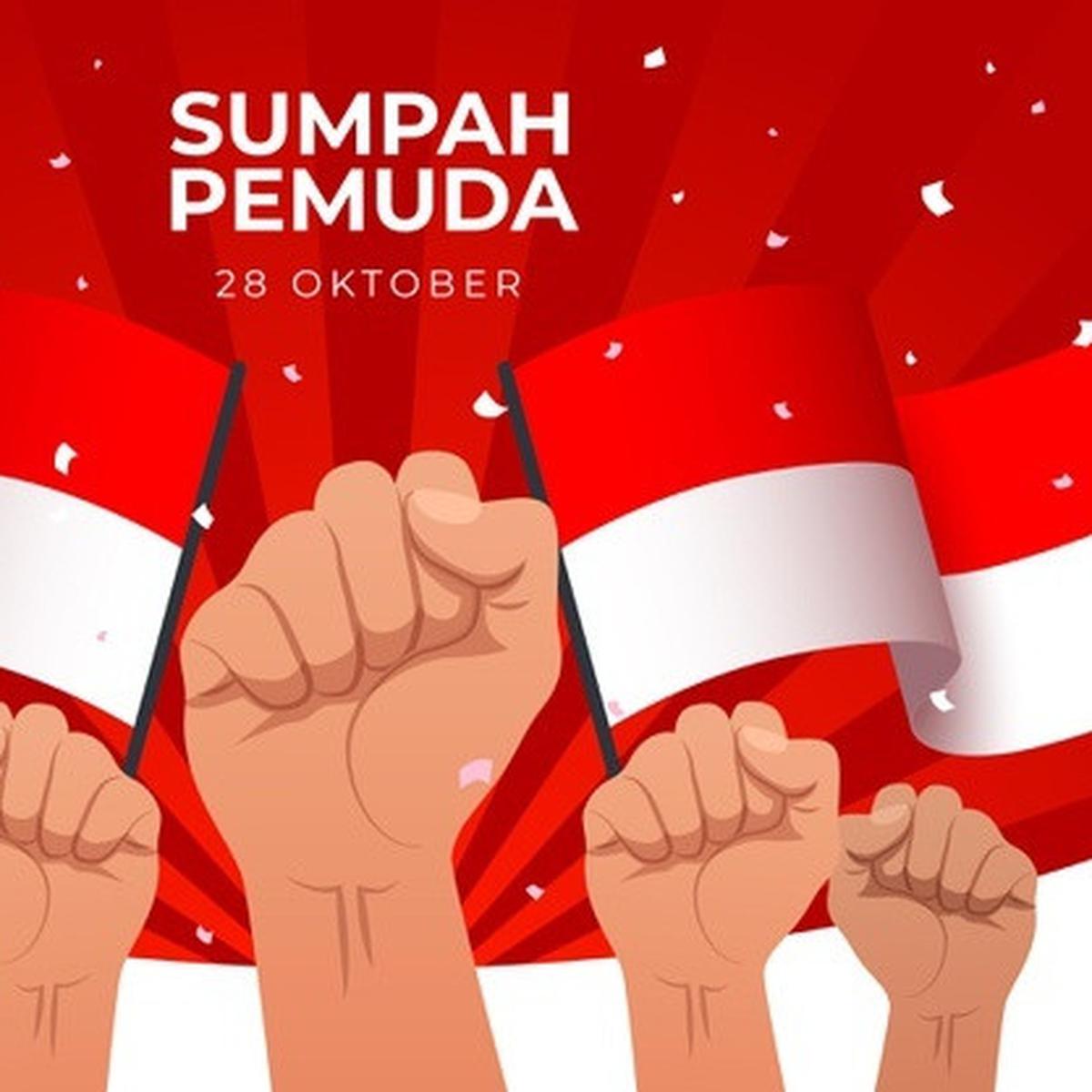 Detail Gambar Ilustrasi Tentang Sumpah Pemuda Nomer 5