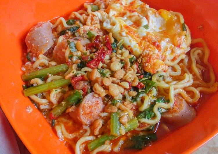 Detail Gambar Indomie Ayam Geprek Nomer 26