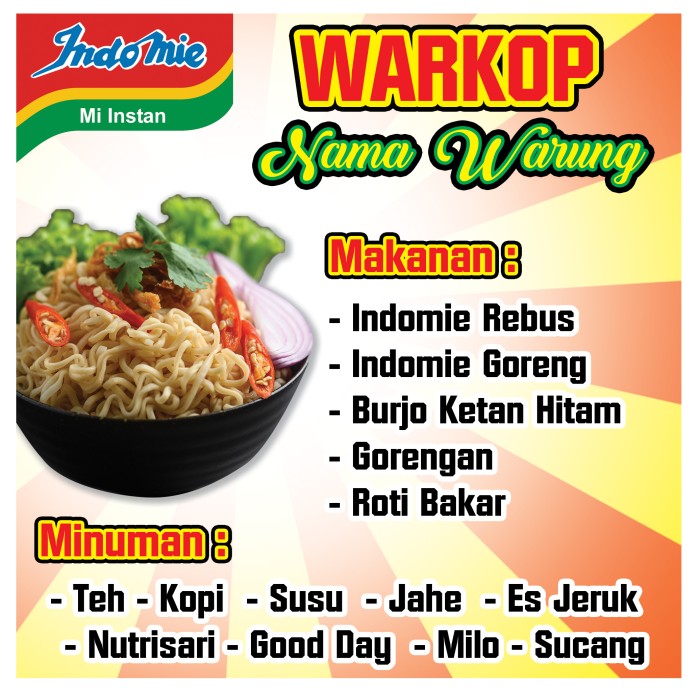 Detail Gambar Indomie Di Warkop Nomer 27