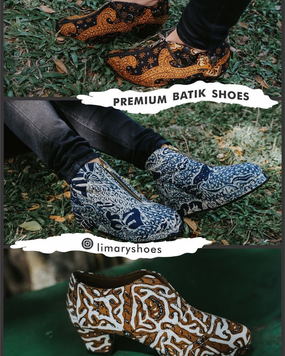 Detail Gambar Inspirasi Alas Kaki Corak Batik Nomer 8