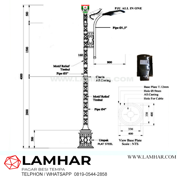 Detail Gambar Instalasi Penerangan Jalan Umum Nomer 45