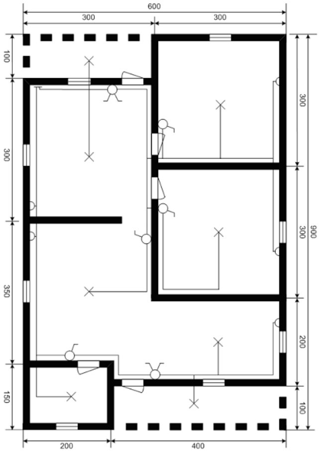 Detail Gambar Instalasi Rumah Dengan 2 Kamar Tidur Nomer 31