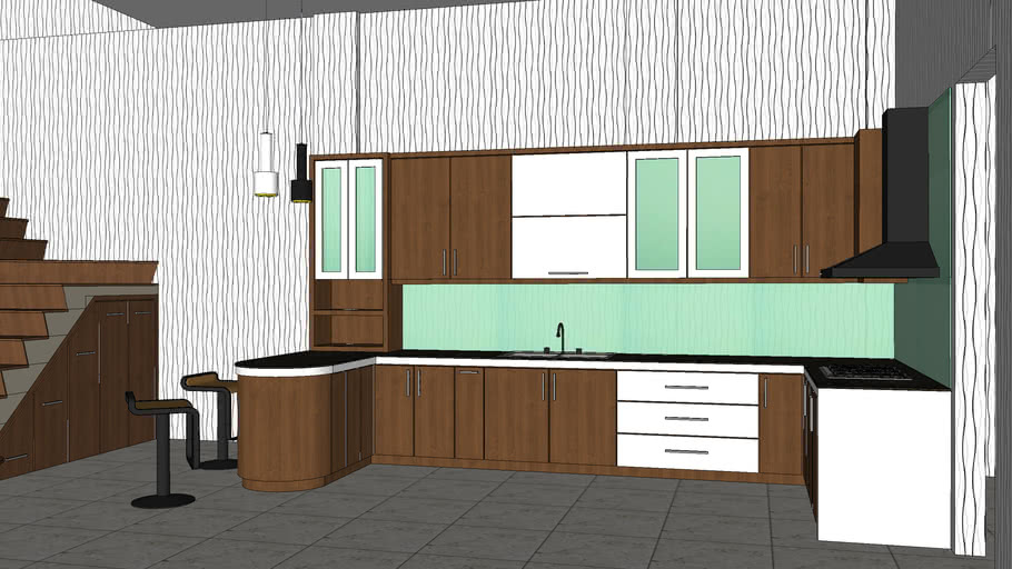 Detail Gambar Interior Dapur Nomer 17