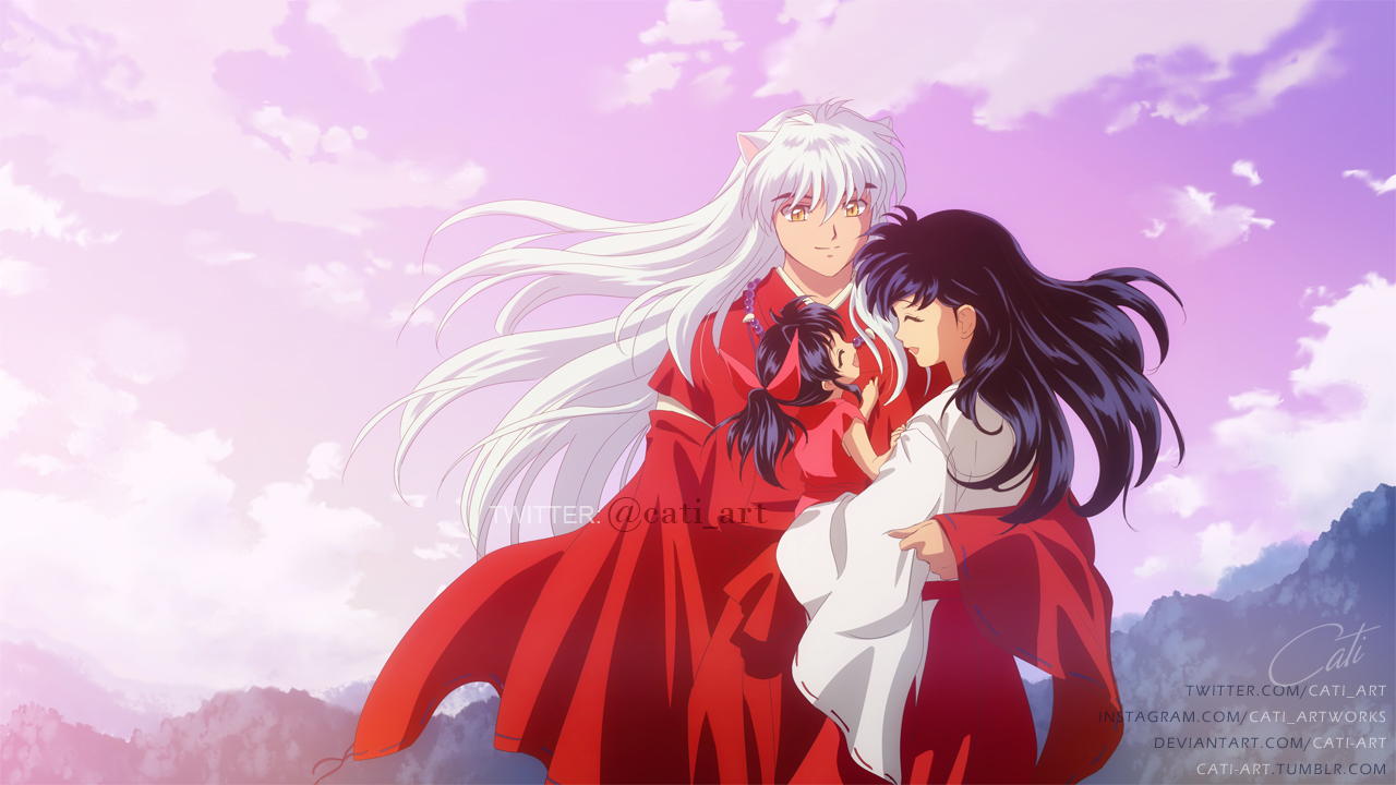 Detail Gambar Inuyasha Dan Kagome Nomer 2