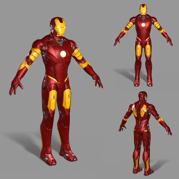 Detail Gambar Iron Man 3d Nomer 27