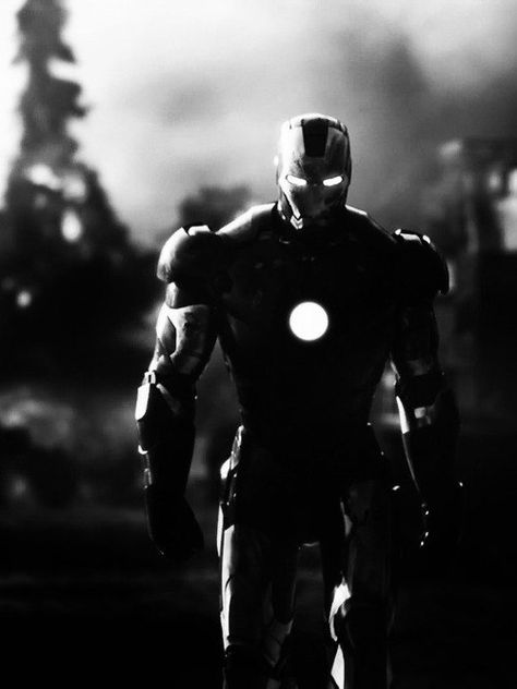Detail Gambar Iron Man Hitam Putih Nomer 38