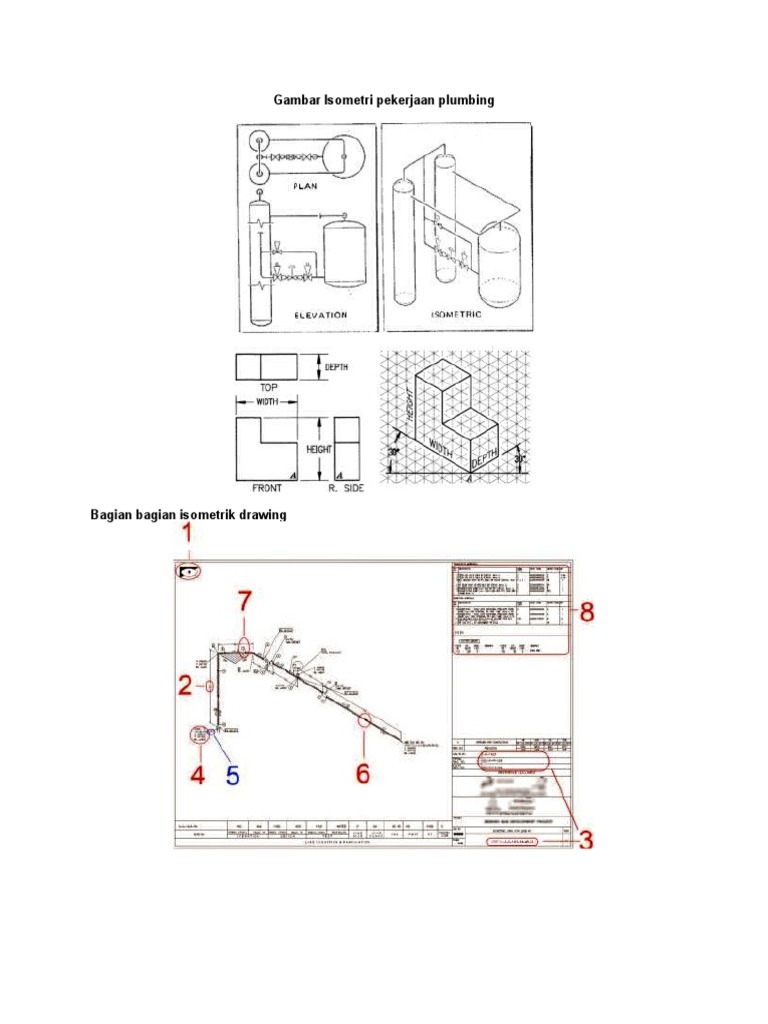 Detail Gambar Isometri Pipa Nomer 14