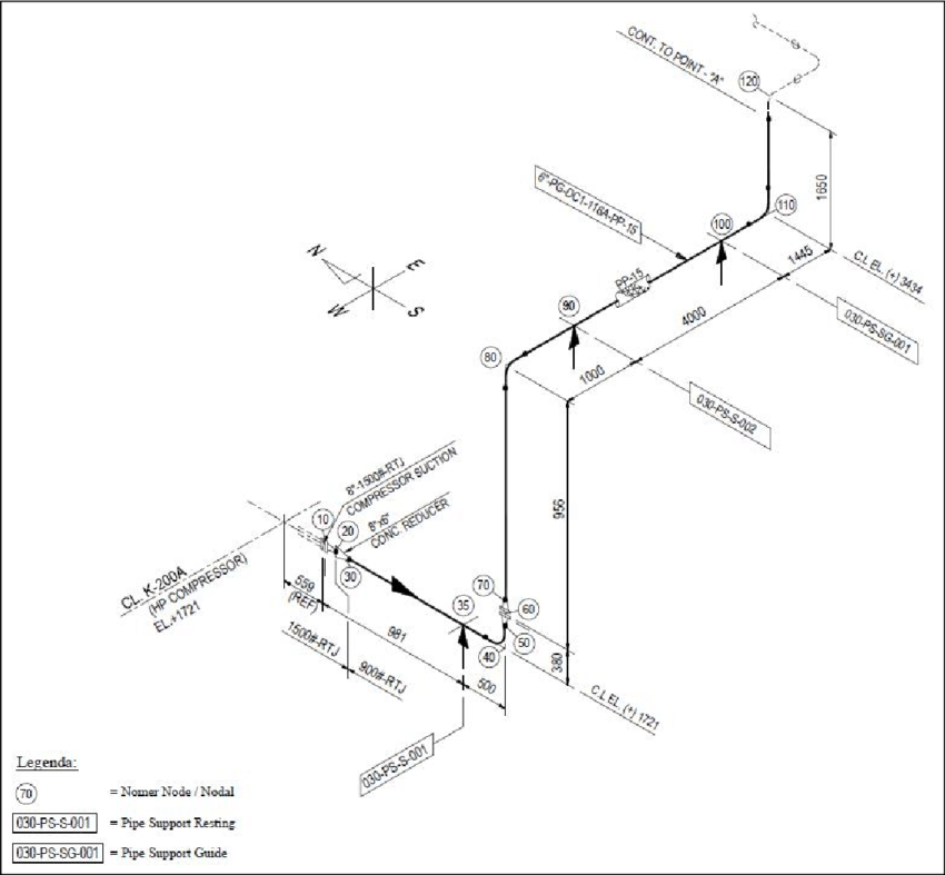 Detail Gambar Isometri Pipa Nomer 2