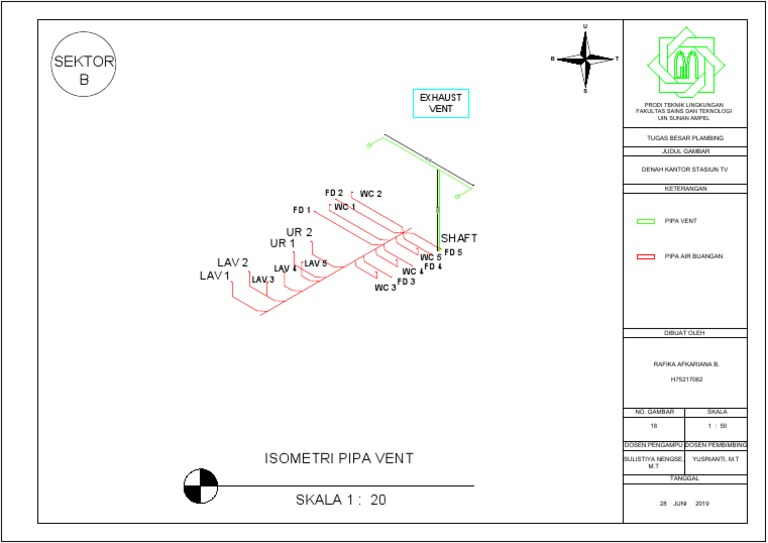 Detail Gambar Isometri Pipa Nomer 26