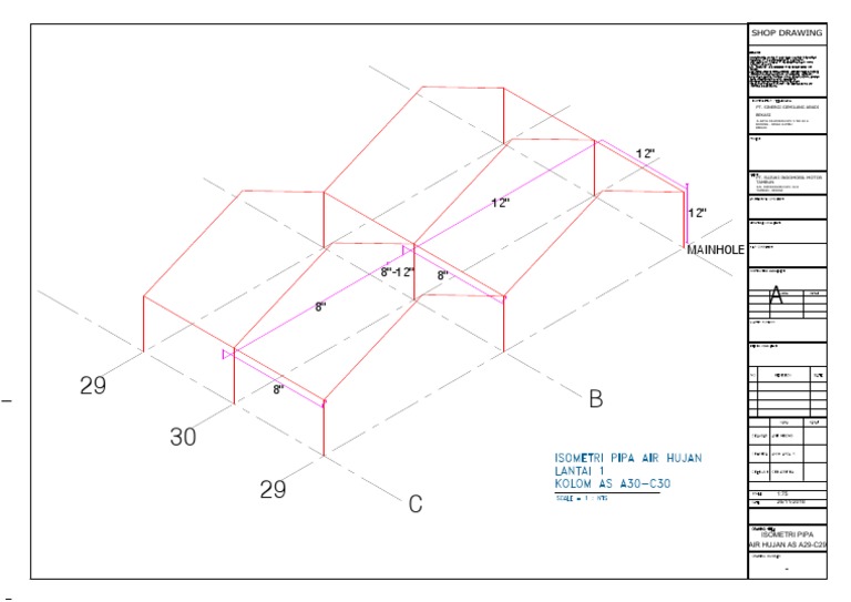 Detail Gambar Isometri Pipa Nomer 31