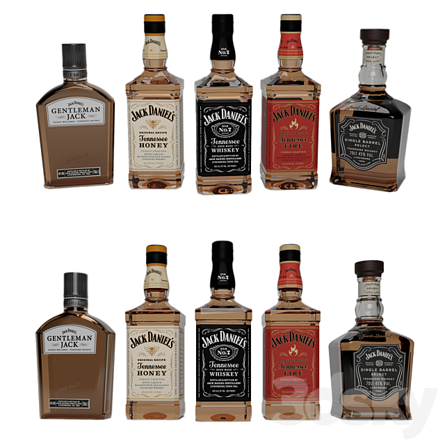 Detail Gambar Jack Daniel 3d Nomer 56