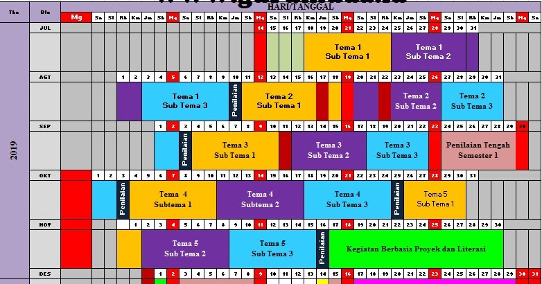 Detail Gambar Jadwal Belajar Kelas 1 Sd Nomer 32